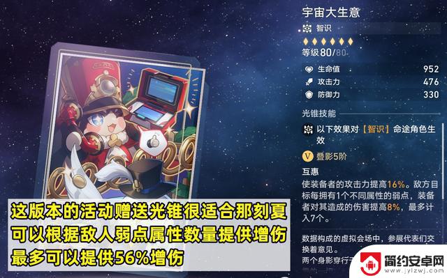 夏培养攻略:星穹铁道遗器光锥配队选择,高速玩法推荐