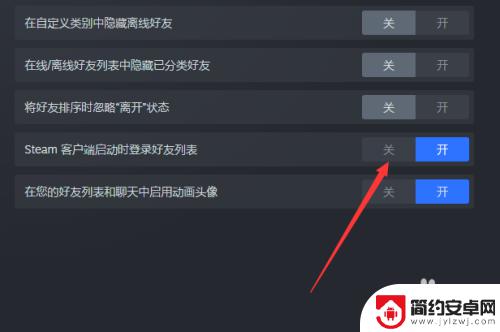 怎么关闭steam好友列表提醒 怎么关闭每次打开Steam都弹出好友列表窗口