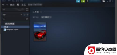 steam怎么找到隐藏起来的游戏 Steam如何找到隐藏的游戏