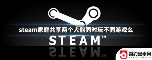 steam家庭共享玩不同游戏 Steam家庭共享两人同时玩不同游戏的方法