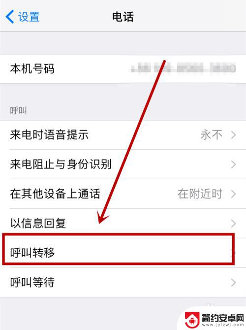 苹果手机如何电话转接 苹果手机呼叫转移设置步骤