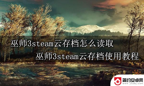 steam怎么读存档 巫师3steam云存档备份教程