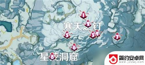 原神雪山绯红位置 原神绯红玉髓位置全图