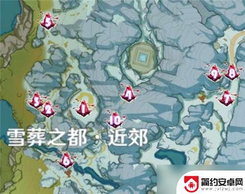 原神雪山绯红位置 原神绯红玉髓位置全图