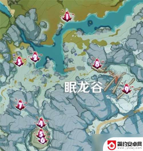 原神雪山绯红位置 原神绯红玉髓位置全图