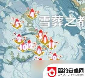 原神雪山绯红位置 原神绯红玉髓位置全图