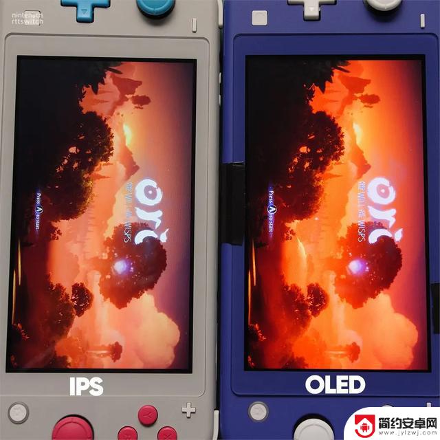 网友自行更换屏幕打造任天堂逼的Switch Lite OLED