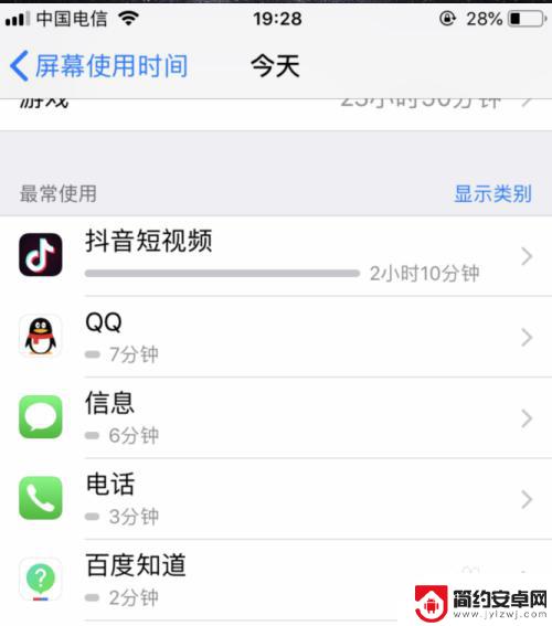 苹果手机怎么查今天都看了什么 怎样查看手机应用程序使用时间