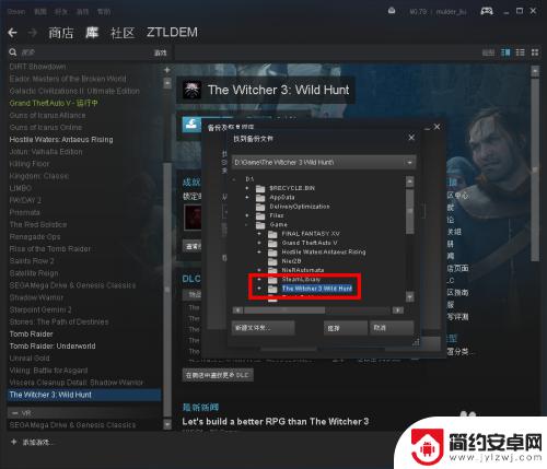 steam 丢档 Steam如何在Win10中还原游戏文件