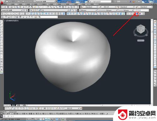 怎么建苹果手机模型 CAD苹果模型制作教程