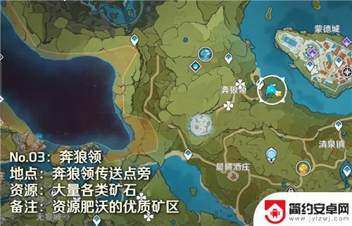 原神挖哪些矿 原神挖矿路线图矿石密集点位推荐