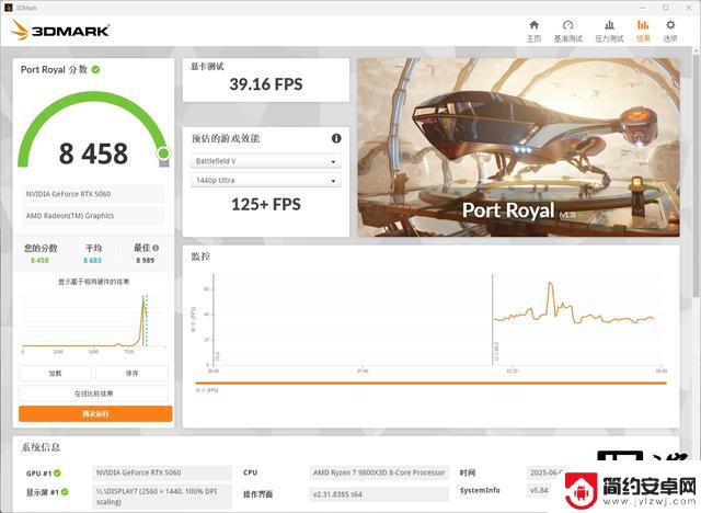 COLORFIRE GeForce RTX 5060橘影橙显卡评测：25% DLSS 4启动器效果强大