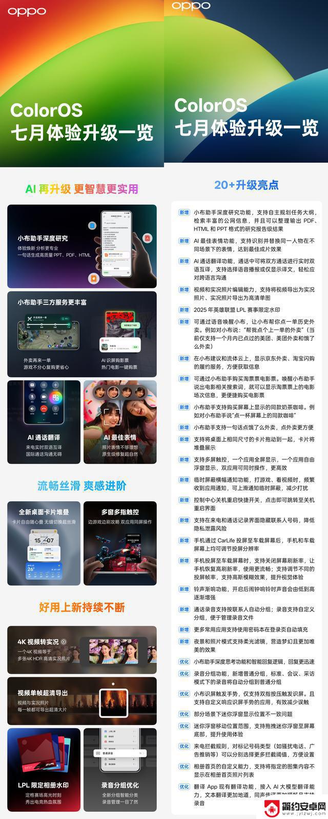 安卓用户首次迎来ColorOS 15 全新功能升级!