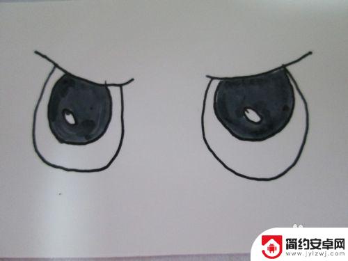 小孩看手机眼睛怎么画 儿童画眼睛的技巧