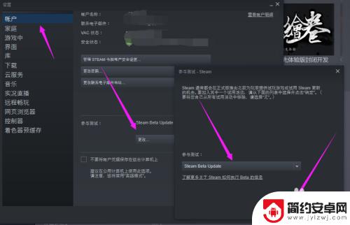 steam游戏怎么内测 Steam测试版加入教程