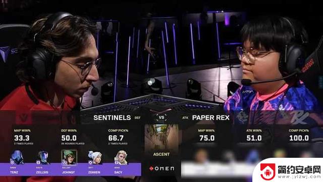 SEN以3-1战胜PRX，获得无惧挑战的胜利，晋级决赛！