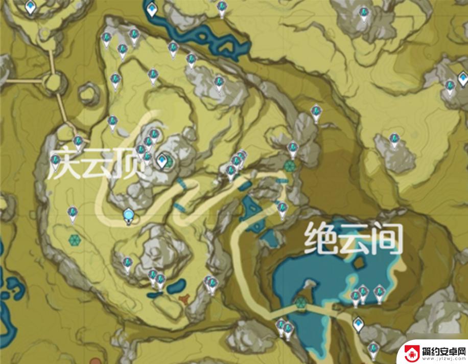 原神水晶位置地图 原神水晶块分布位置