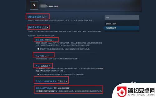 steam 隐私设置 steam隐私设置教程